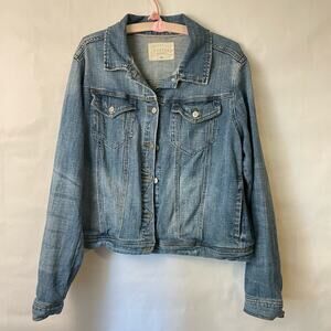 Eunina Comfy Denim Jean Jacket Size 2X